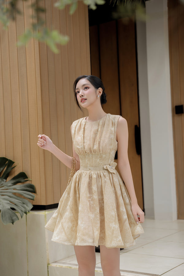 MILAN DRESS - Short Flared Princess-Style Dress